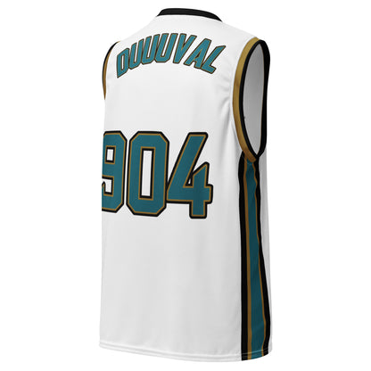 DUUUVAL White OG Basketball Jersey