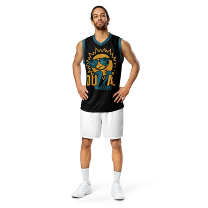 Duval Vibes Black Basketball Jersey