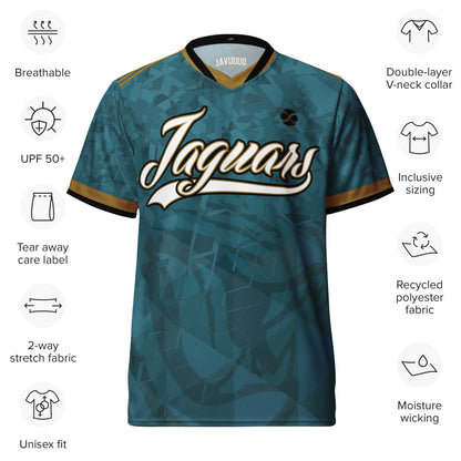 JAX Teal Sports Jersey