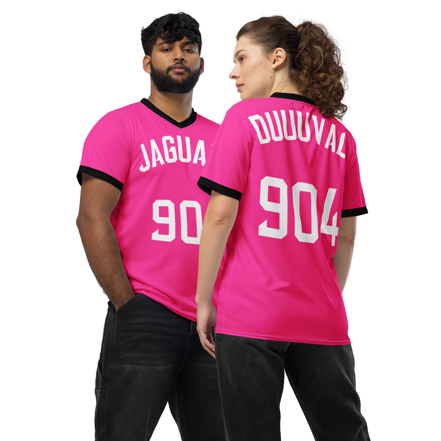 Jaguars Pink Sports Jersey