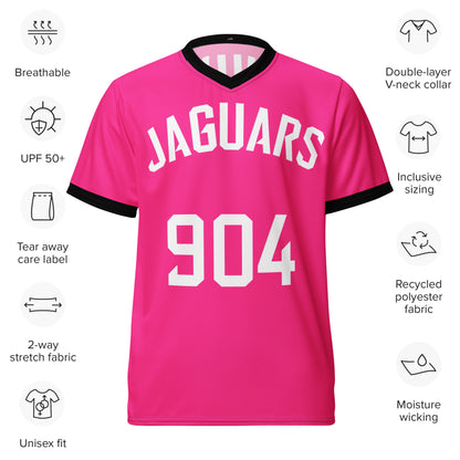 Jaguars Pink Sports Jersey