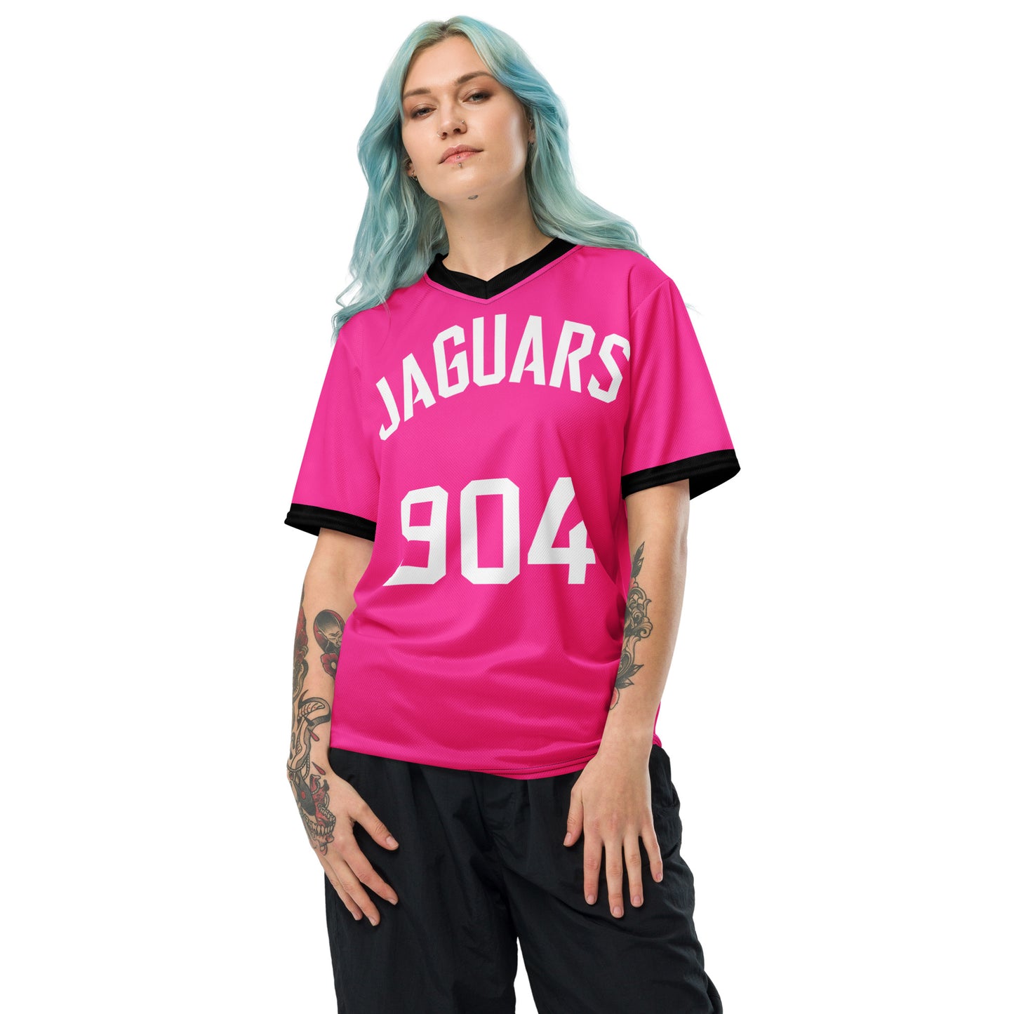 Jaguars Pink Sports Jersey