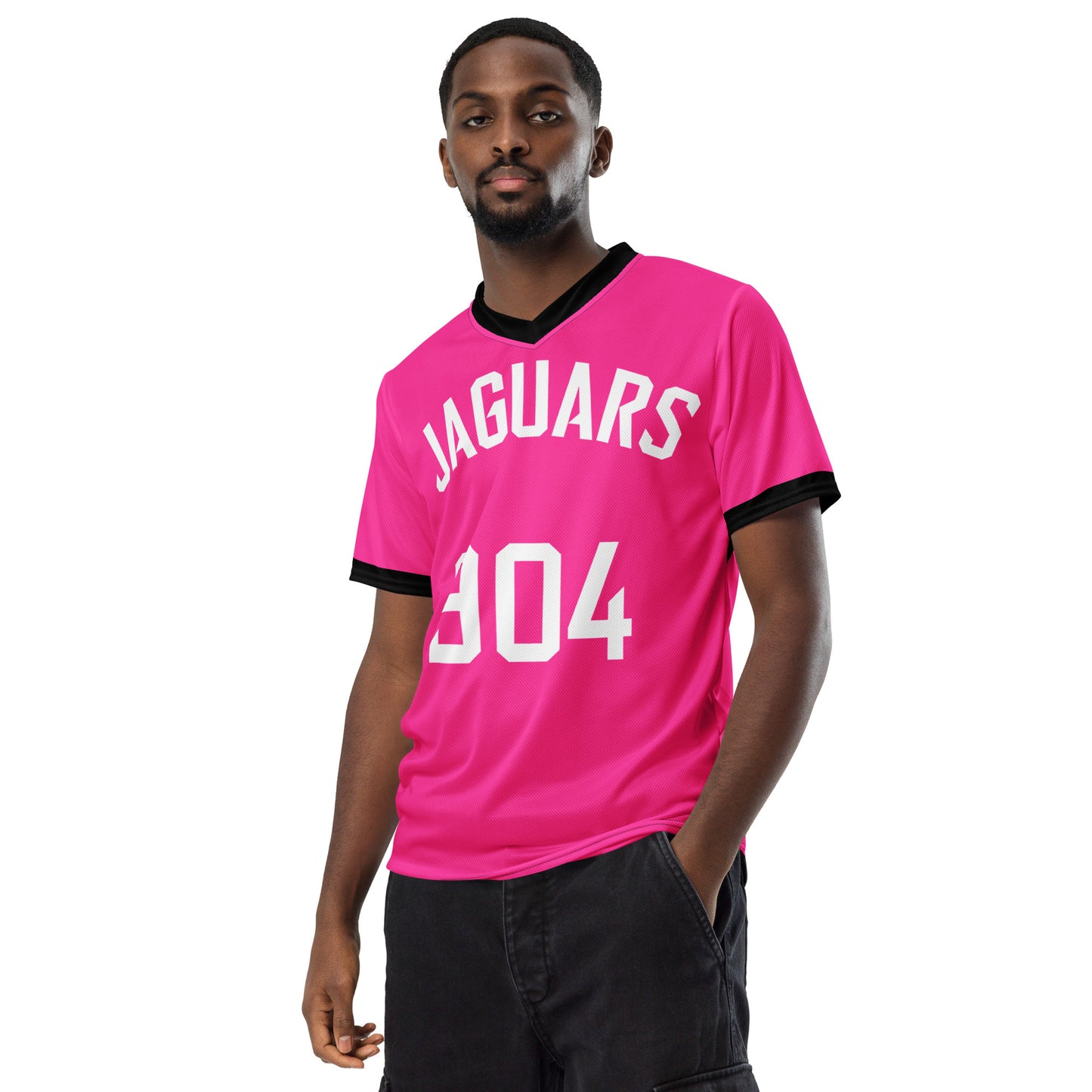 Jaguars Pink Sports Jersey