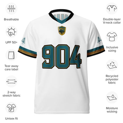 Jaguars White Football Jersey