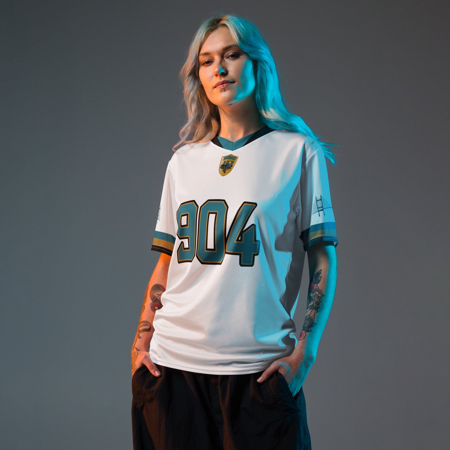 Jaguars White Football Jersey