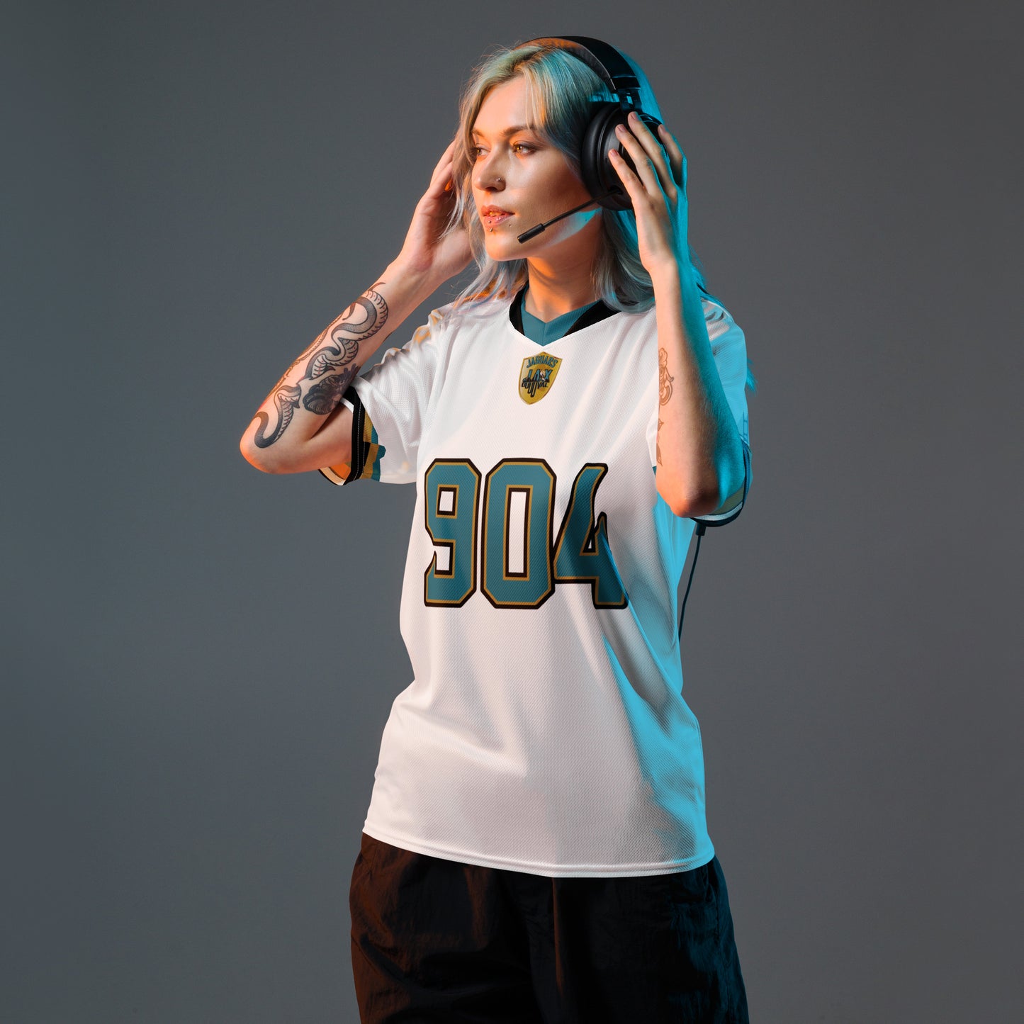 Jaguars White Football Jersey