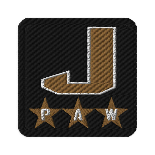 JPaw Embroidered Captain’s Patch